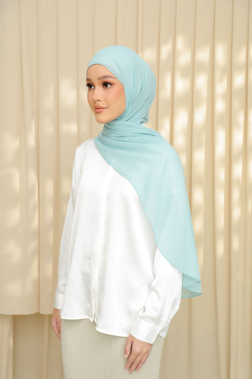 Airylite Cotton Shawl - DRIZZLE