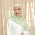 Petal Grace Easy Hijab - MISTY MOSS
