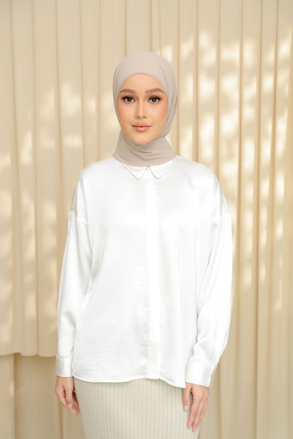 Hoodlite Shawl - TOBACCO