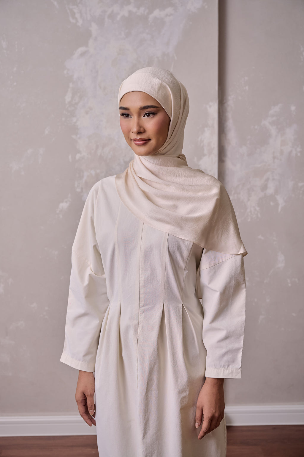 Petal Grace Easy Hijab - AFTERGLOW