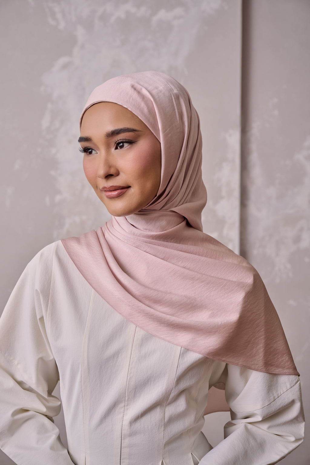 Petal Grace Easy Hijab - GREEK VILLA