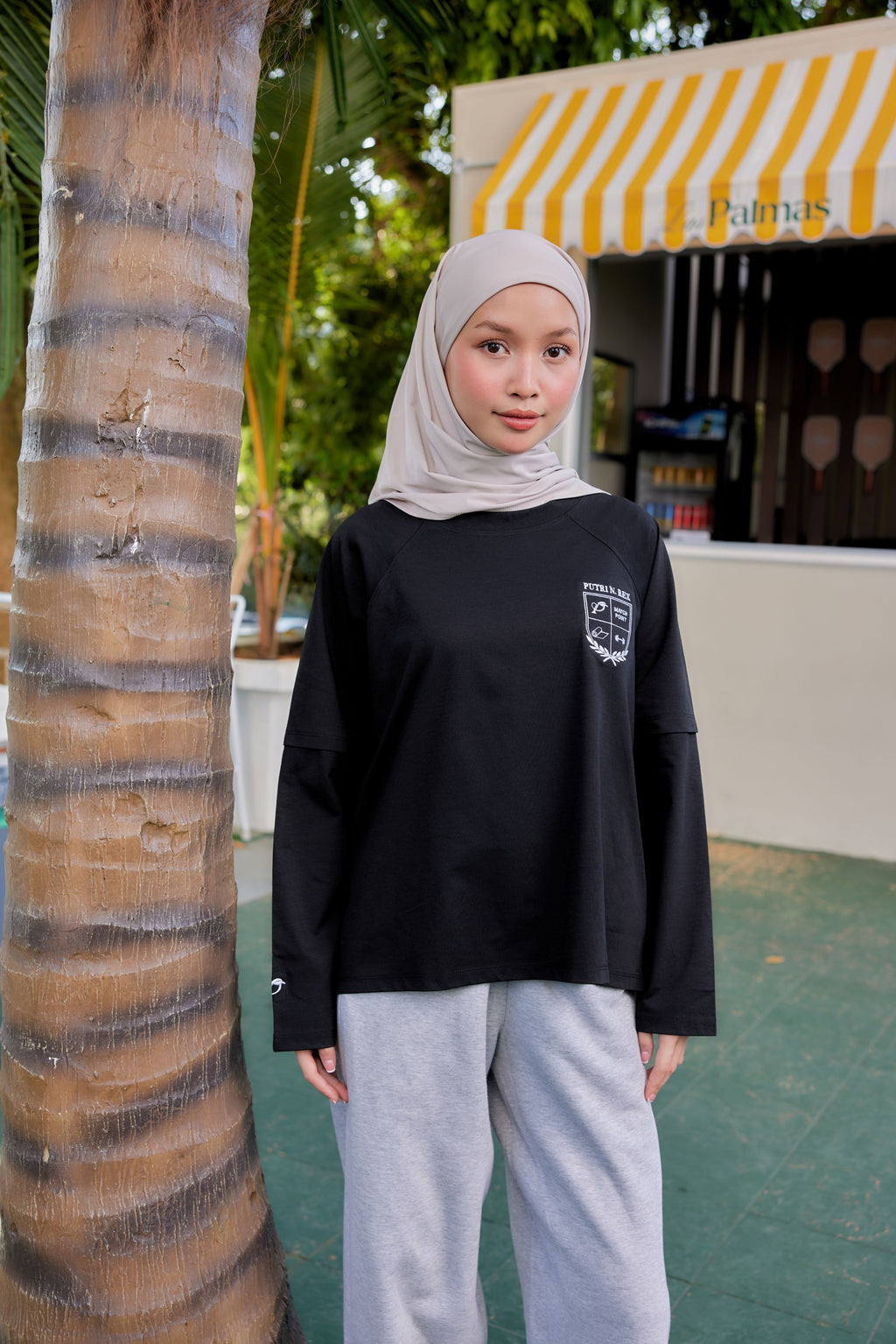 Edisi Olahraga Flexa Tee - Black