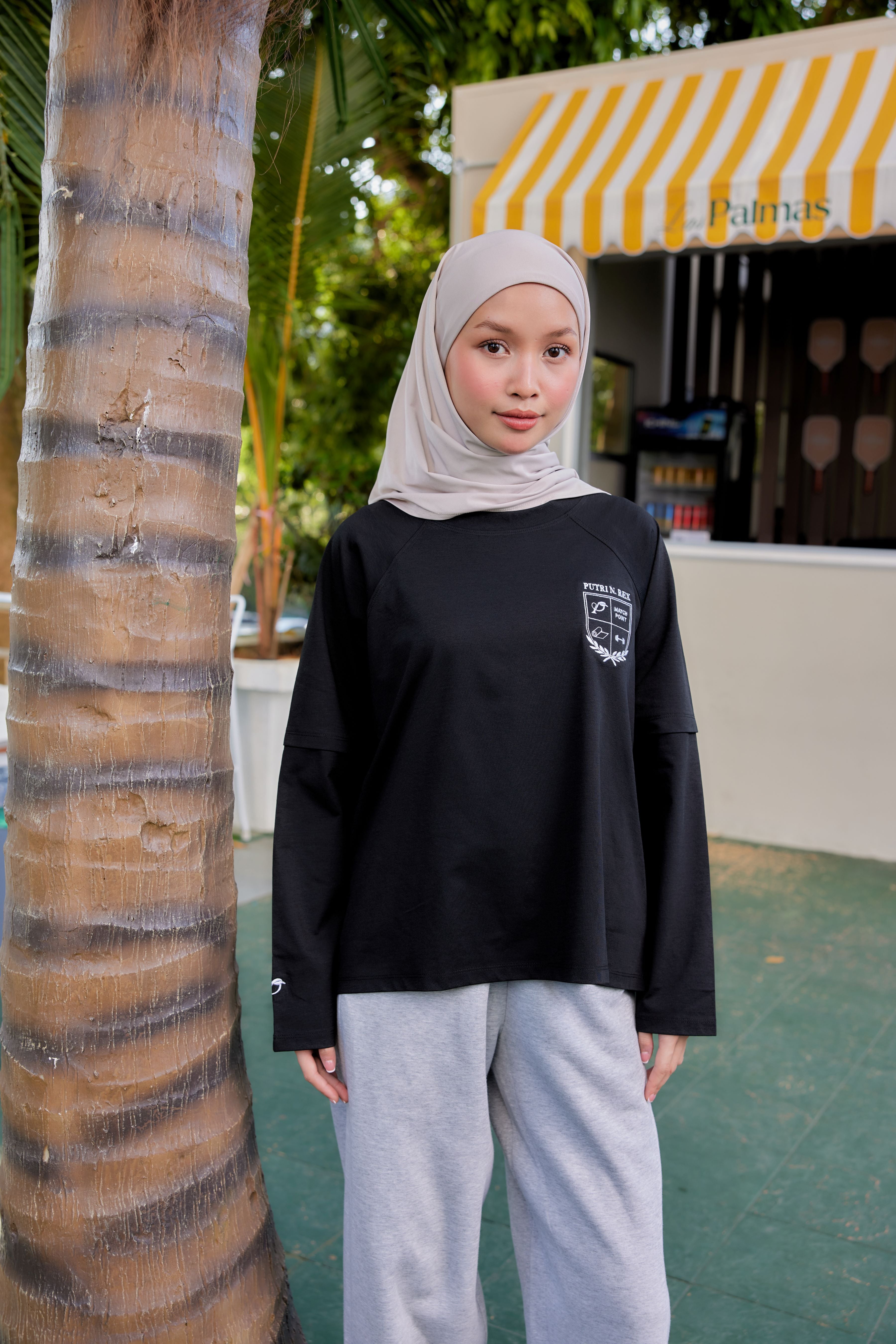 Edisi Olahraga Flexa Tee - Black